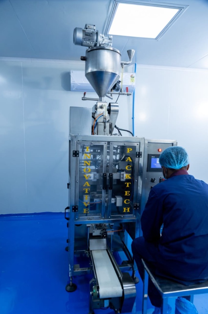 High-Speed Sachet Form-Fill-Seal Plant